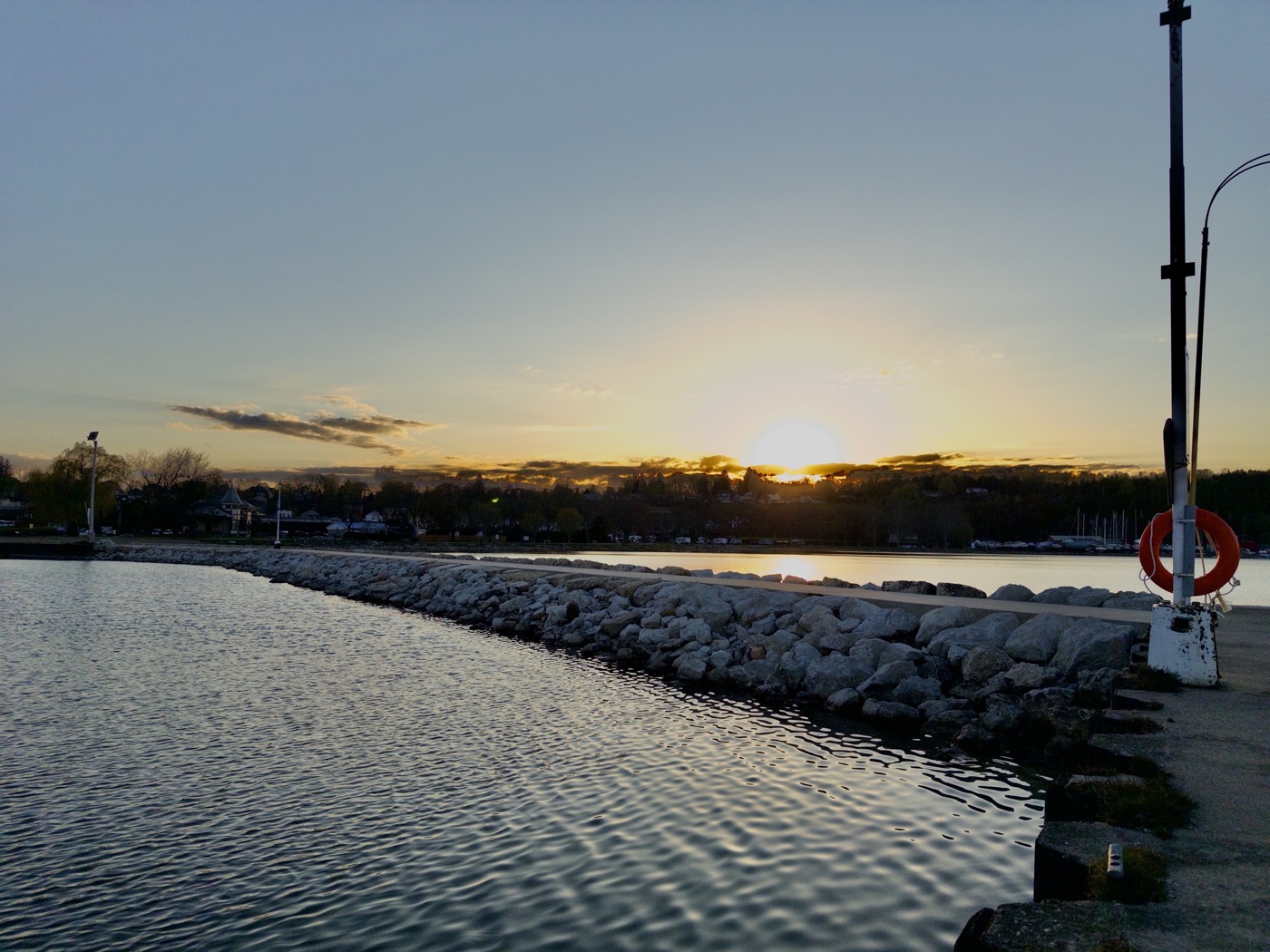 Bluewater Park waterfront in Wiarton near Wiarton Willys Inn